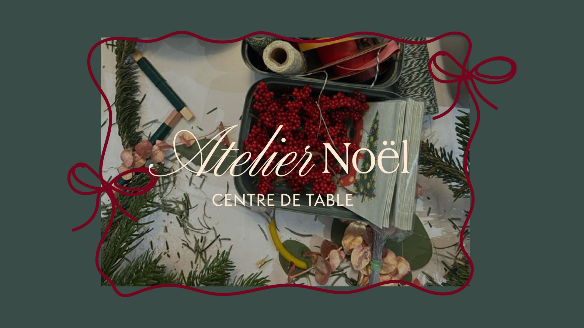 Ateliers Noël - Découvrez Villa MONIN à Bourges, un lieu unique pour une expérience sensorielle et des saveurs inédites.